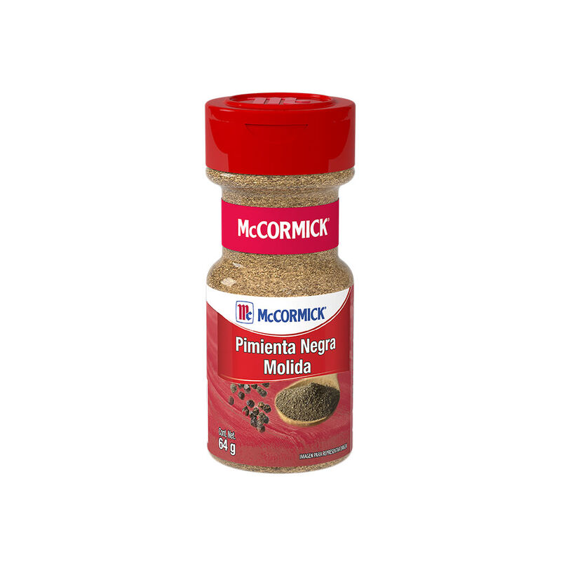 PIMIENTA NEGRA MOLIDA MCCORMICK 75GR image number null