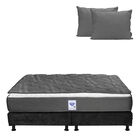 Colch&oacute;n King Size Aries + Box + Almohada 2 Pack