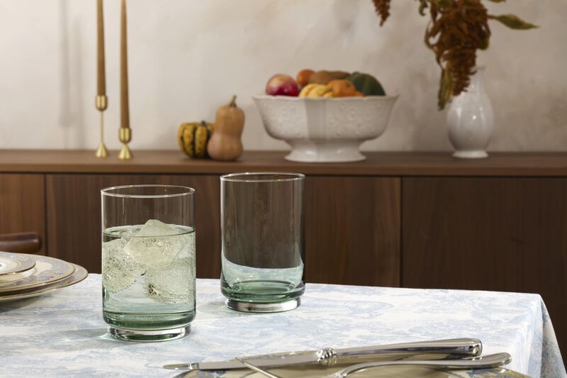 Set De 4 Vasos Verdes De 500 ml Apilables Lenox image number null