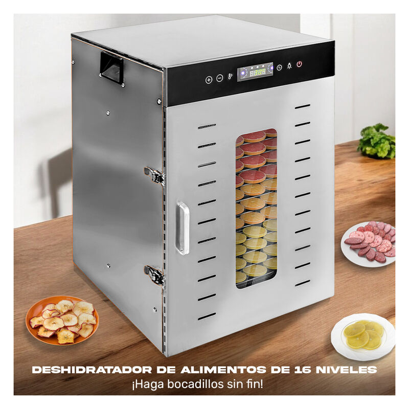 Deshidratador Alimentos 16 Bandejas Industrial ... image number null
