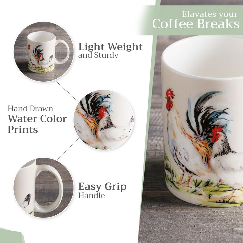 Taza De Caf&eacute; Maison D'hermine 355 ml Con Asa &ndash; ... image number null