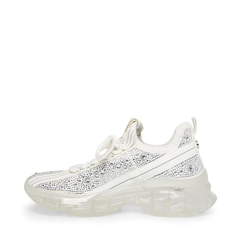 Zapatilla Steve Madden Maxima Blanca Con M&uacute;ltip... image number null