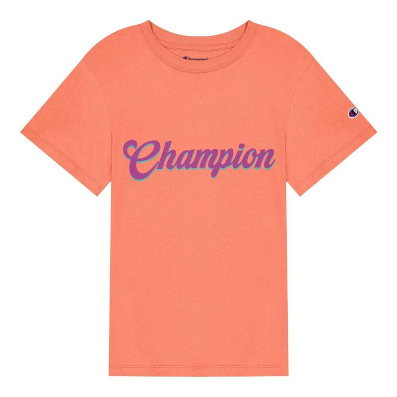 Playera Champion Shadow Script para Mujer image number null