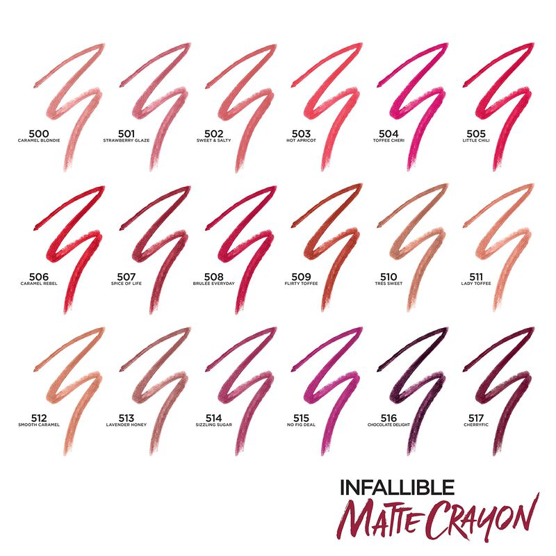 L&aacute;piz Labial L'oreal Paris Infalible Matte Hot ... image number null