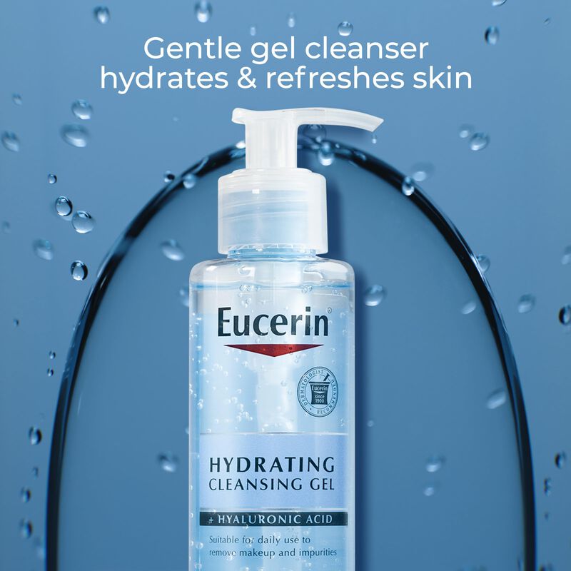 Gel Limpiador Eucerin Hydrating Con &Aacute;cido Hialu... image number null