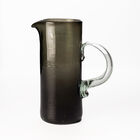 Jarra de Agua de Vidrio Soplado Humo Marea Baja