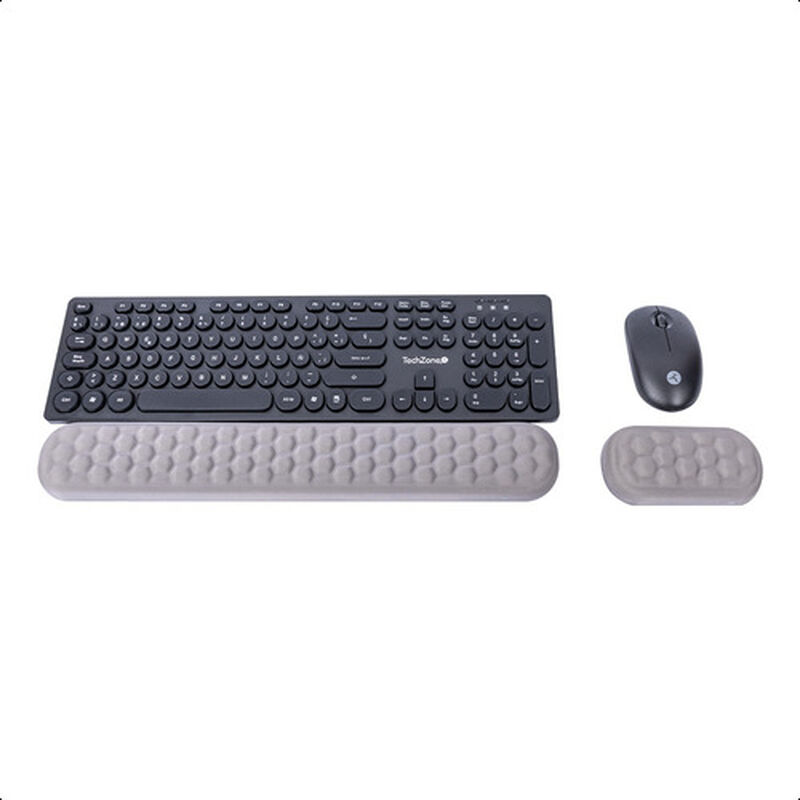 TechZone Pop Kit Black Teclado y Mouse Inalámbr... image number null