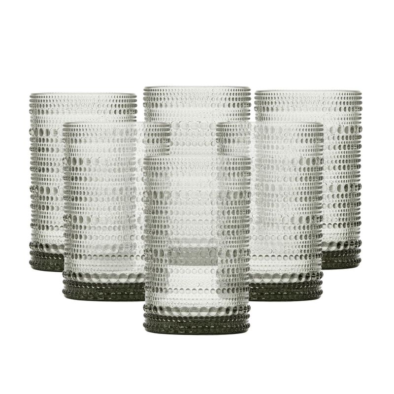 Juego De 6 Vasos Fortessa 370 ml Gris Humo image number null