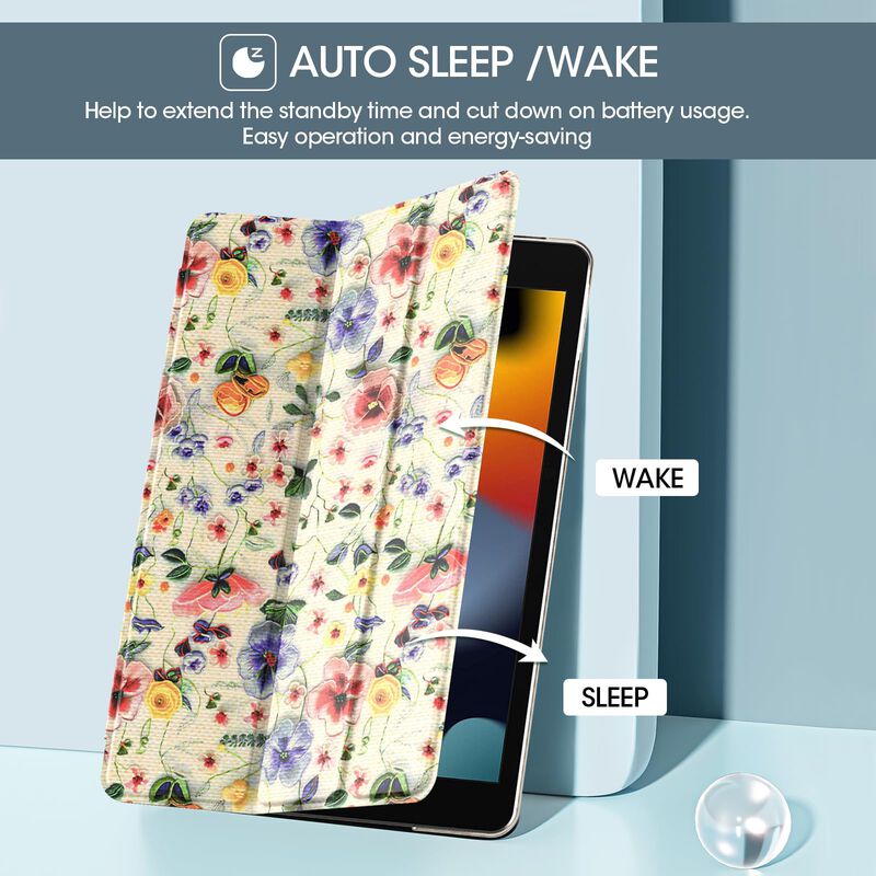 Funda Procase Para Ipad 10,2 pulgadas Petunia image number null