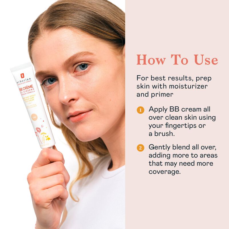 Crema Bb Erborian Con Ginseng Spf 20 Fair (clai... image number null