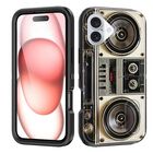 Funda Bfukvou para iPhone 16 Plus 6.7" con Soporte