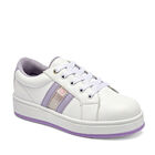 Moramora tenis para ni&ntilde;a blanco lila cod 140661-D