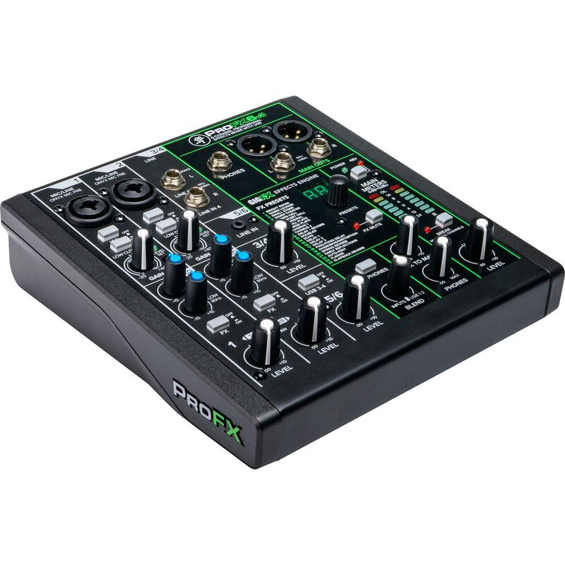 Mezclador Mackie Profx6v3 De 6 Canales Con Usb ... image number null