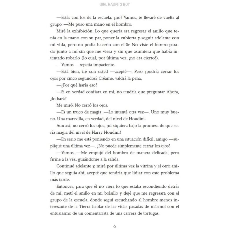 Girl Haunts Boy, de Vitale Cesar, Trillas, Blan... image number null