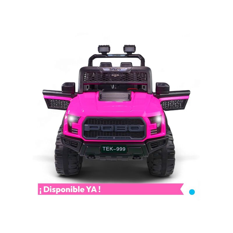Montable El&eacute;ctrico Tipo Jeep 12v Doble Motor Co... image number null