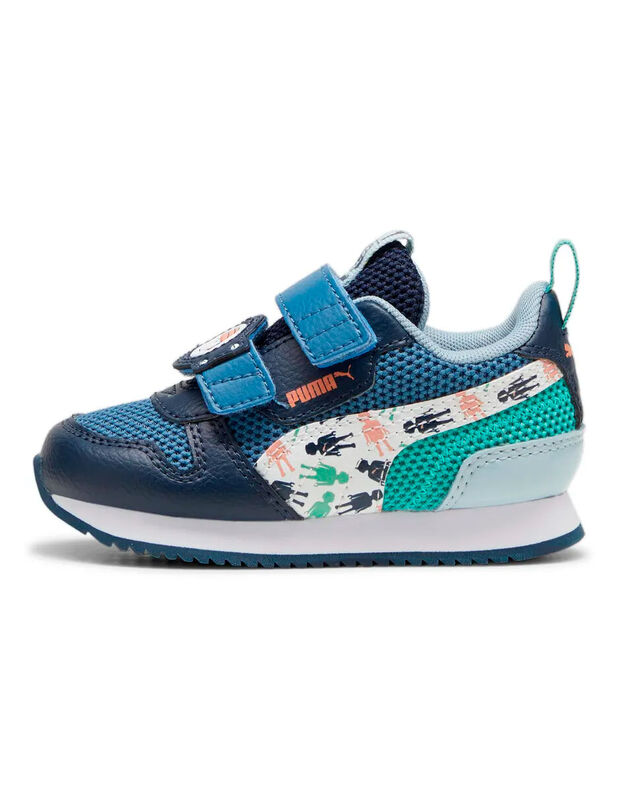 Tenis Ni&ntilde;o Puma R78 Playmobil Azul 39878301 image number null