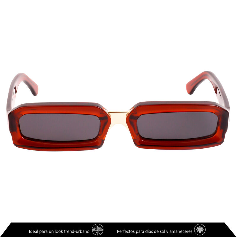 Lentes De Sol Xolek 105 Moda Met&aacute;lico Retro Uv ... image number null