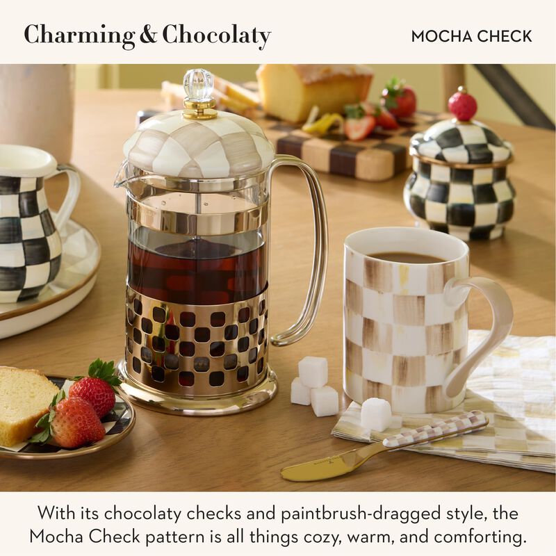 Juego de 2 Esp&aacute;tulas Mackenzie-childs Mocha Che... image number null