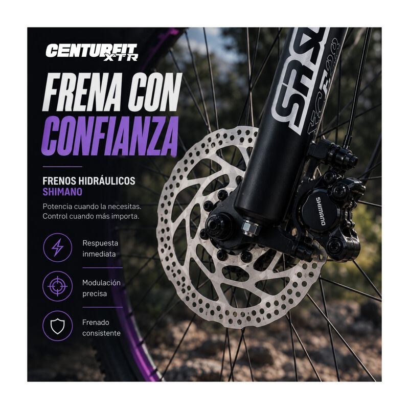 Bicicleta Monta&ntilde;a Rodada 29 Shimano12 Vel Freno... image number null