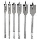 Juego de brocas para madera de acero al carbono tipo manita, 6 piezas Urrea