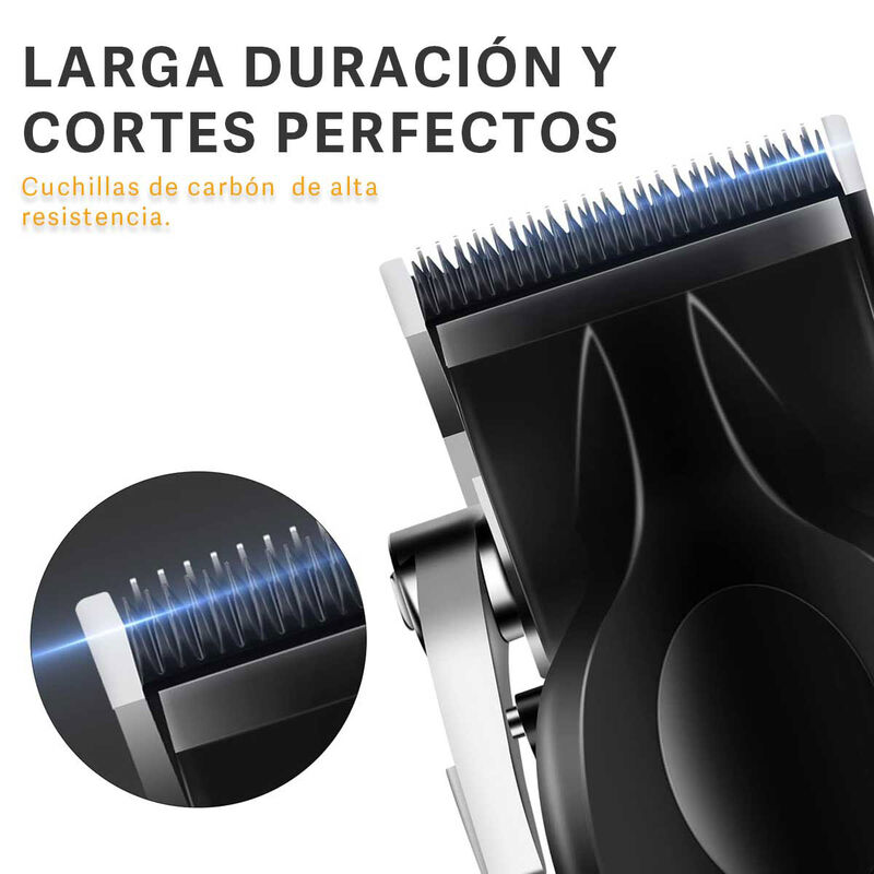 Combo De Barber&iacute;a Kemei Km-2299 Trimmer + Km-22... image number null