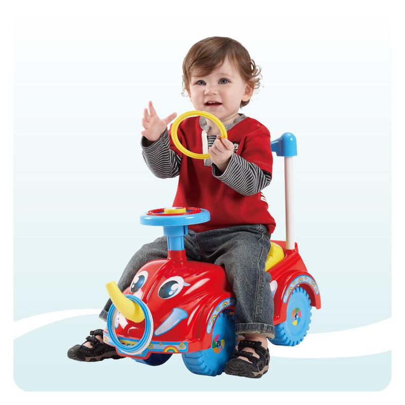 Carro Montable Para Ni&ntilde;o Mytoy Elefante Push Ca... image number null