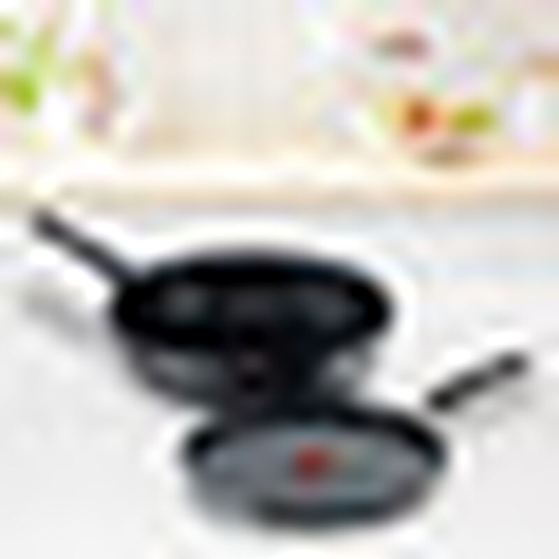 Set Crepera T-fal 25 cm y Wok 28 cm Antiadheren... image number null