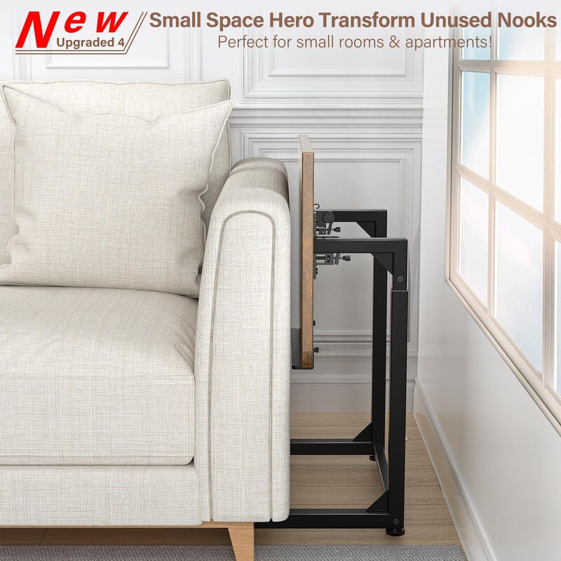 Mesa Auxiliar Para Tv Ajustable E Inclinable Da... image number null