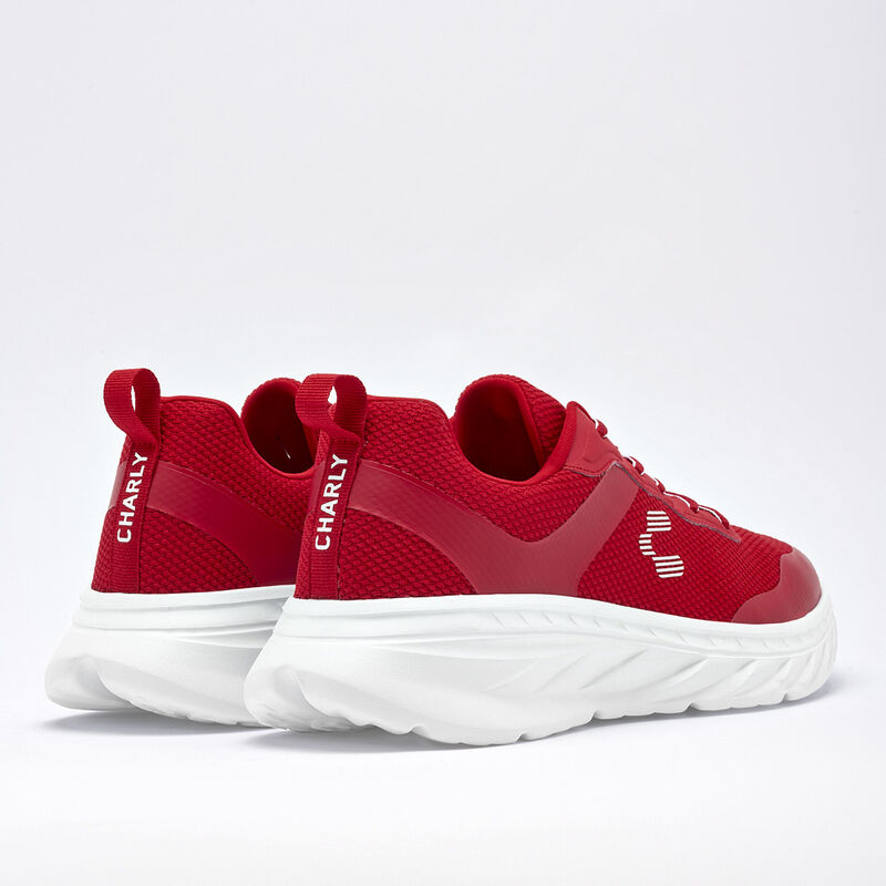 Charly Tenis deportivo para hombre rojo image number null