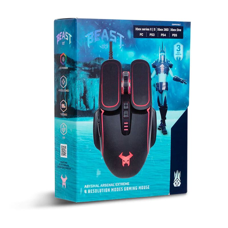 Stf Beast Stg-m16871 Mouse Gamer Al&aacute;mbrico 7200... image number null