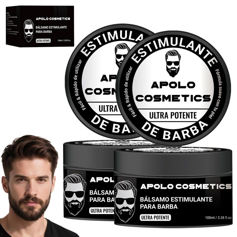 B&aacute;lsamo Ultra Potente Para Barba Apolo Cosmetic... image number null