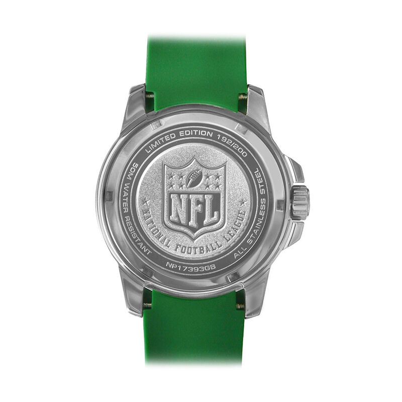Reloj Nivada Nfl Gb Caballero Acero/Caucho Verd... image number null