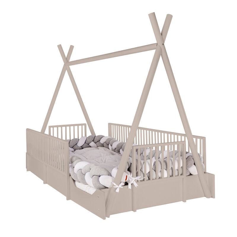 Cama Infantil Tipi Estilo Montessori Duduk - Gr... image number null