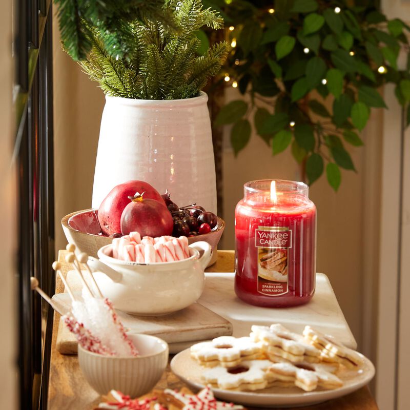 Candle Yankee Candle Con Aroma A Canela Espumos... image number null