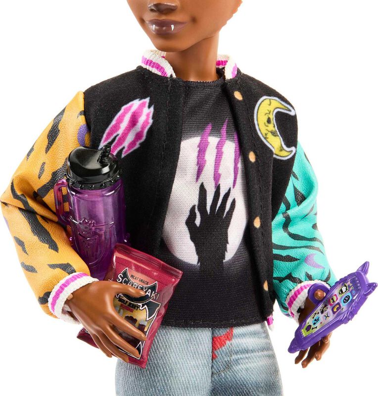 Doll Monster High Clawd Wolf Con Mascota, G&aacute;rgo... image number null