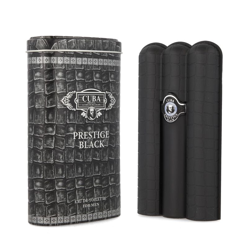 Cuba Prestige Black 90Ml Edt Spray image number null