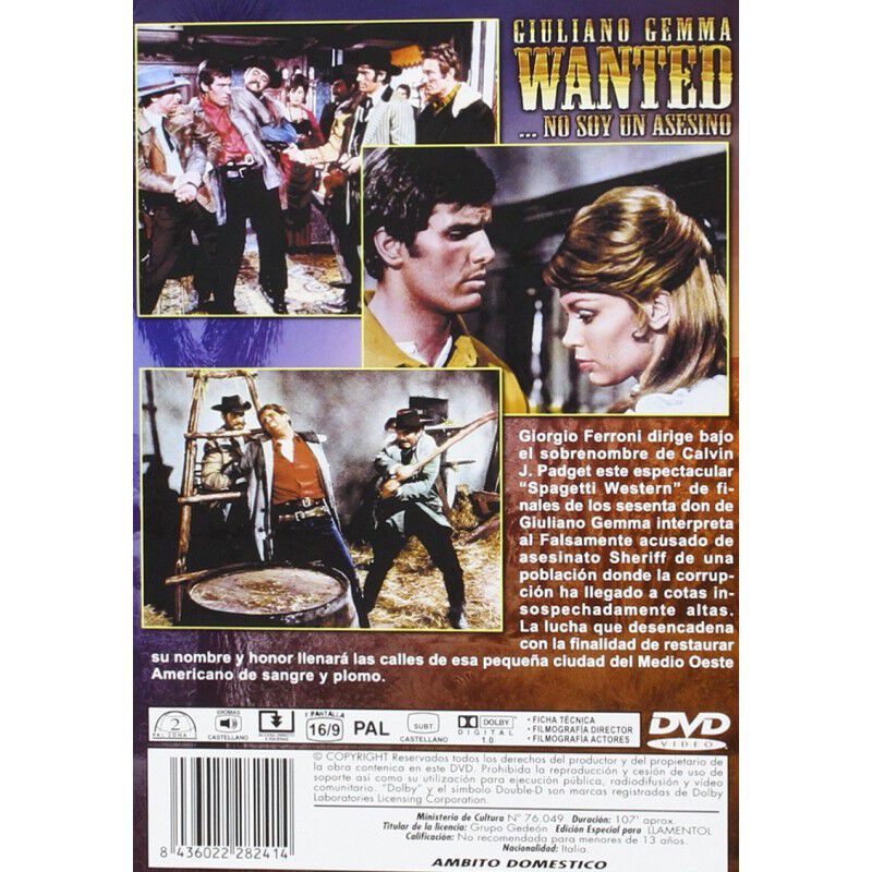 Wanted [dvd] image number null