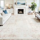 Alfombra De &Aacute;rea Crority 244x152 Cm Lavable Antideslizante Beige