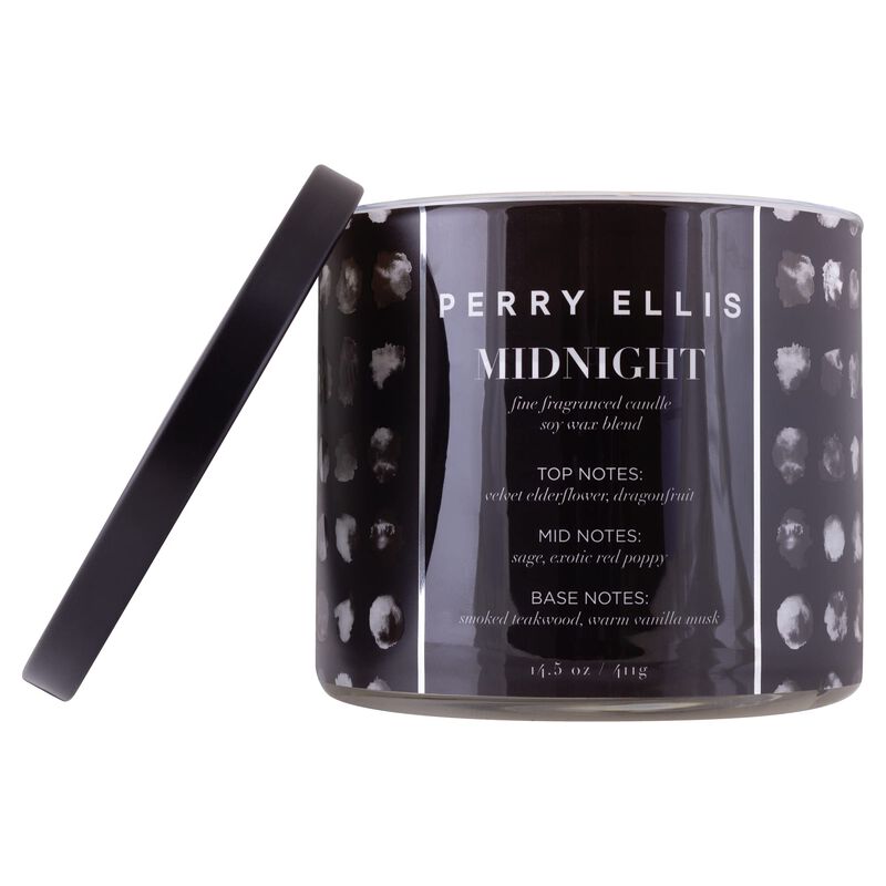 Vela Perfumada Perry Ellis Midnight Soy Candle ... image number null