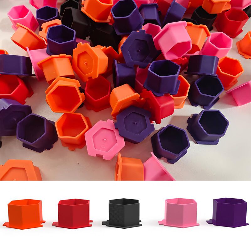 Tazas De Silicona Desechables Para Tinta De Tat... image number null
