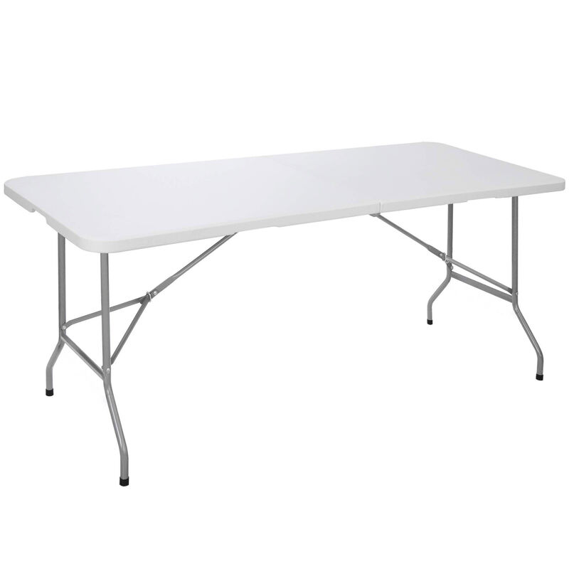 Tablón Plegable De Plástico 1.80 Metros Blanco image number null