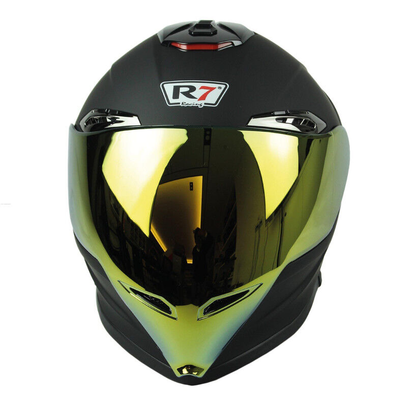 Casco Cerrado R7 Racing Arrow Negro Mate XL image number null