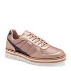 Coqueta Tenis Urbanos Para Ni&ntilde;a Dorado Rosa Cod 130526-d