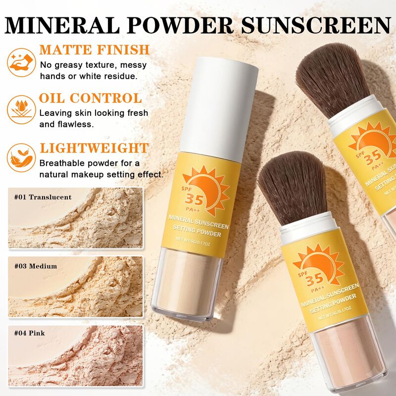 Polvo Protector Solar Mineral Rosawee Spf 35 Ro... image number null