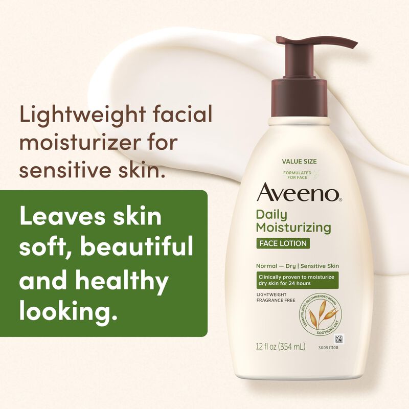 Loci&oacute;n Facial Hidratante Aveeno Daily 355 Ml Pa... image number null