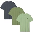 Set de 3 playeras Bark and Hide Playera Para Hombre Cuello Redondo Manga Corta Modelo Bark