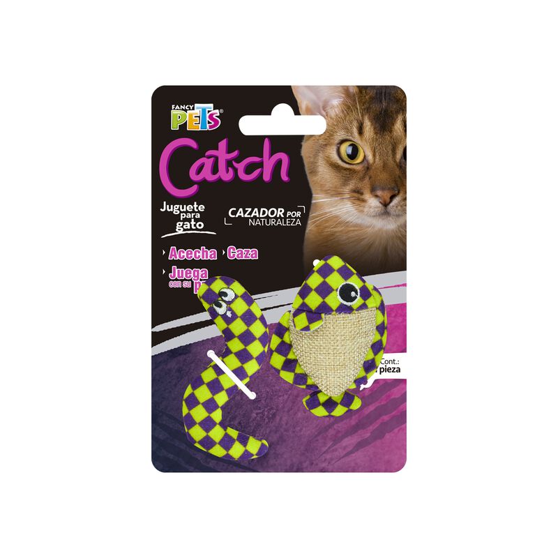 Fancy Pets Catch Juguete Pez Y Serpiente Para G... image number null