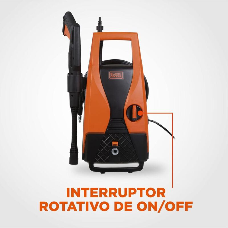 Hidrolavadora Black & Decker Alta Presi&oacute;n 1400W... image number null