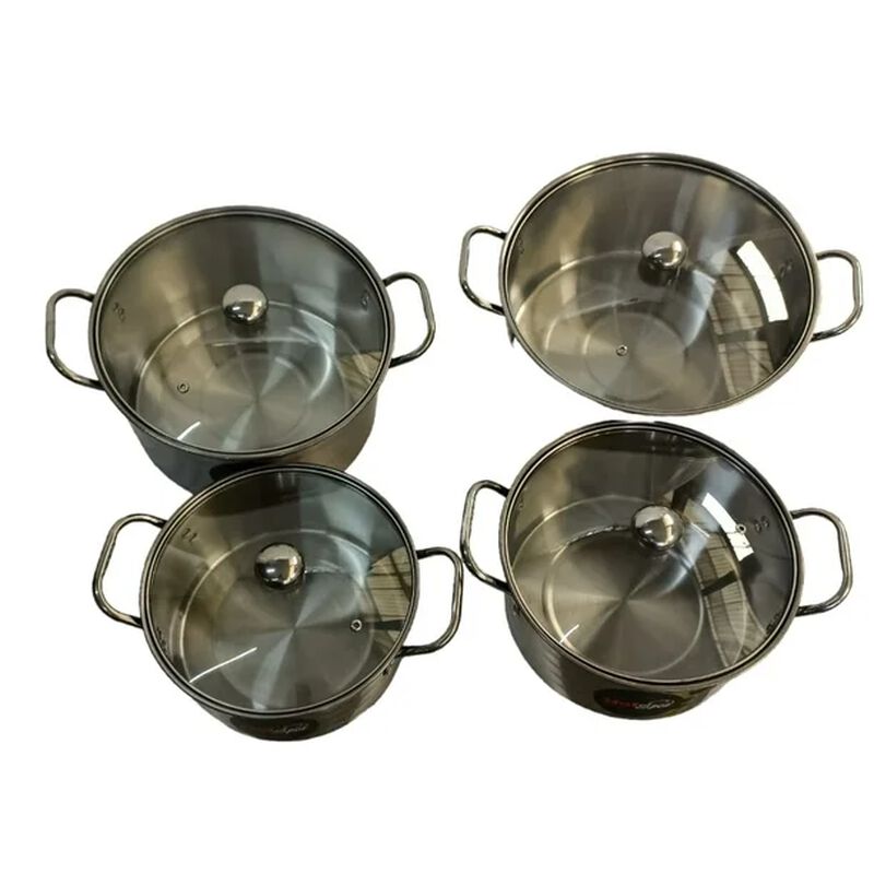 Hot Spot Ollas de Acero Inoxidable con Tapa de ... image number null