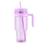 Vaso De Viaje Cafezi 1500 ml Con Tapa Y Pajilla